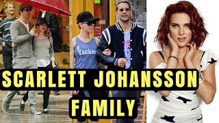 Scarlett Johansson Family With Ex Husband Romain Dauriac Ryan Reynolds and Brother Hunter Johansson [upl. by Audres]