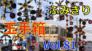 ふみきり玉手箱 Vol81 Japan Railway crossing Special version [upl. by Siva966]