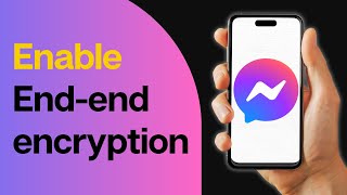 How to enable End to end encryption in messenger [upl. by Esiuolyram]