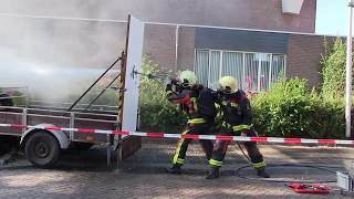 Demonstratie Cobra cutter brandweer Ouderkerk aan den IJssel [upl. by Ybrik4]