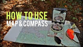 How to Use a Map and Compass [upl. by Euqinay126]