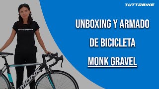 Como armar bicicleta de cambios o de ruta Monk Gravel 700 [upl. by Nat]