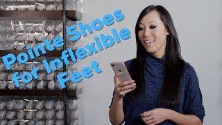 Pointe Shoes for Inflexible Feet [upl. by Heyer]