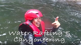 Solo Travel Sri Lanka Canyoneering and White Water Rafting at Kitulgala [upl. by Mandi]