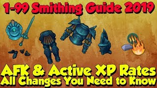 199120 Smithing Guide Fast amp AFK Methods Runescape 3 New PostRework [upl. by Aldon]