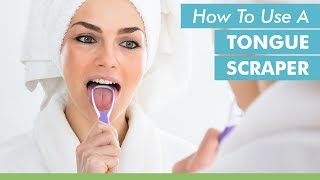 How To Use A Tongue Scraper [upl. by Areit422]