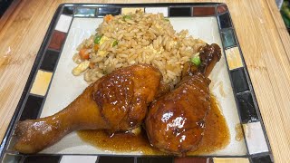 Coca Cola Chicken amp Fried Rice [upl. by Attevaj]