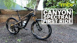 Canyon Spectral 2018  First Ride  Mountain Bike Rider [upl. by Gaston935]