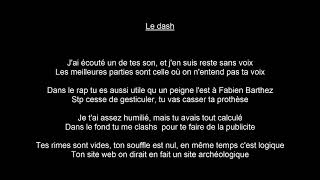 Texte rap quot Clash de generation quot avec instrumental beat [upl. by Pallaten491]