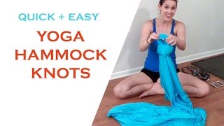 How to Assemble a Yoga Hammock [upl. by Clemmie]