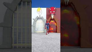 Does Spiderman Deserve To Go To Heaven Or Go Down Hell gta shorts [upl. by Juan]