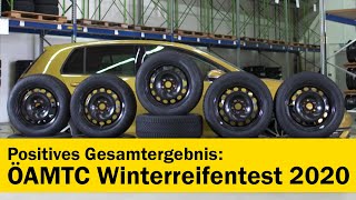 ÖAMTC Winterreifentest 2020 – 28 Reifen im Test  ÖAMTC [upl. by Hoashis]