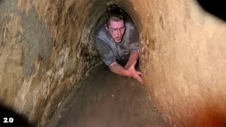 7 Foot Guy Inside the Claustrophobic Vietnam War Tunnels [upl. by Knarf17]