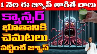 CANCER ట్రీట్మెంట్ తీసుకునే వారు 1 నెల ఈ JUICE తాగితే చాలు   Dr Manthena Satyanarayana Raju [upl. by Katrina]