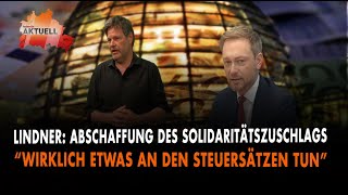 Lindner für Abschaffung des Solidaritätszuschlags [upl. by Prissy]