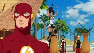 Justice League VS  amp Outsiders  Young Justice Outsiders 3X19 [upl. by Aihtibat]