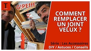 Comment remplacer  changer un joint VELUX [upl. by Hsan]