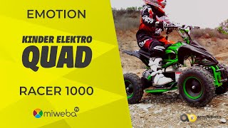 1000 Watt Racer  ⚡ Ultimatives ElektroKinderquad ⚡  Actionbikes Motors  ATV 2022 [upl. by Marolda998]