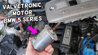 VALVETRONIC MOTOR REPLACEMENT REMOVAL BMW E60 E61 [upl. by Odrautse]