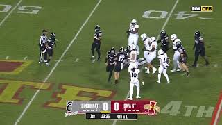 Cincinnati Bearcats vs Iowa State Cyclones  College Football Highlights 2024 [upl. by Doomham]