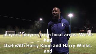 Tottenham Hotspurs Ledley King opens new 3G allweather football pitch at CONEL [upl. by Docila]