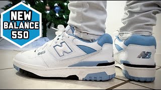 NEW BALANCE 550 UNC ON FEETREVIEW [upl. by Nele994]