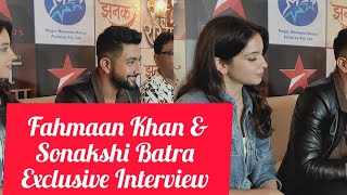 Fahmaan Khan and Sonakshi Batra Full Exclusive Interview At Rab Rakha Serial Launch Event  Fahmaan [upl. by Benedick]