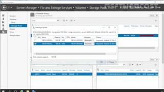 26 Extend Storage Pool and Storage Space in windows server 2016 [upl. by Annoyk]