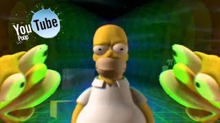 YTP  Homer Goes ThreeDimensional Collab Entry [upl. by Markland]