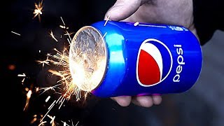 HOW TO MAKE SMOKE BOMB FROM PEPSI [upl. by Cutlip]