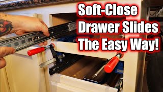 Use THIS When Installing Soft Close Drawer Slides  Full Extension Drawer Slides  USE THIS TOOL [upl. by Hsepid]