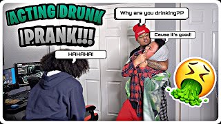 LITTLE BROTHER amp SISTER quotACTING DRUNKquot PRANK ON OLDER BROTHER [upl. by Wulfe]