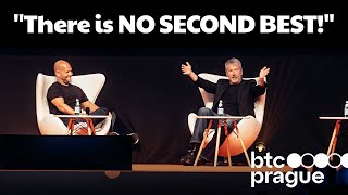 THERE IS NO SECOND BEST  Saylor at BTCPrague 2023 [upl. by Anirtep]