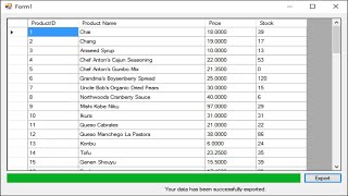 C Tutorial  How to Export DataGridView to CSV File  FoxLearn [upl. by Naraj]