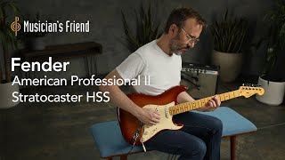 Fender American Professional II Stratocaster HSS Demo  All Playing No Talking [upl. by Favian]