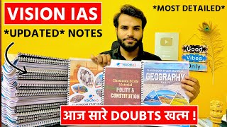 Vision IAS Notes Review 202425 🔥 PW Notes vs Vision IAS Notes vs Standard Books vs NCERT [upl. by Charmian99]