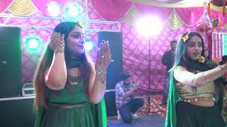 Bride sisters Haldi performance  Haldi Mehendi Dance Mashup  Anshita Verma [upl. by Lyontine735]