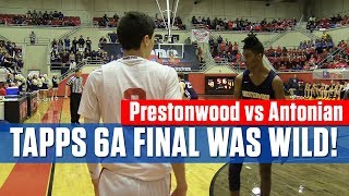 TAPPS 6A State Championship  Prestonwood vs Antonian [upl. by Suivatram]