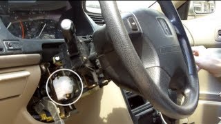 Honda Accord Ignition Switch Replacement [upl. by Steffy]