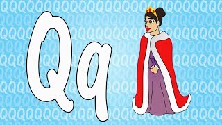 Letter Q Song for Kids  Words that Start with Q  Animals that Start with Q [upl. by Maice]