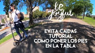 🚀TUTORIAL 2023 cómo patinar con PATINETE ELECTRICO y las posturas que NO CONOCES 👣 en el 🛴 [upl. by Eduino]