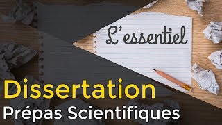 Réussir sa DISSERTATION  Prépa Scientifique [upl. by Aleek403]