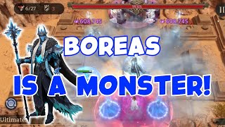 Boreas POWERCREEPS EVERYONE 😱 GR221 SOLO DPS Showcase Watcher of Realms [upl. by Pandich429]