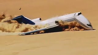 Pilot Deliberately Crashes Plane In The Desert [upl. by Tuorah]