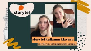 STORYTEL KULLANIM KILAVUZU  KİTAP DİNLEMEK [upl. by Utimer371]