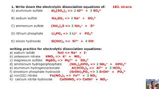elektroliticka disocijacija [upl. by Ellehcrad394]
