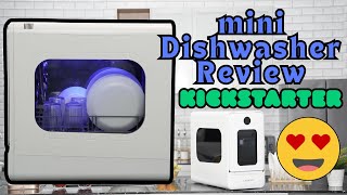 LISSOME R1 The Smartest Portable Dishwasher Review The Worlds First Sweeping Jet Technology [upl. by Vocaay445]