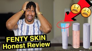 Fenty Skin Review  MY PRODUCTS CAME BROKEN 😱😩😫 [upl. by Yvon]