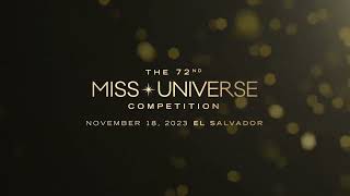 The 72nd MISS UNIVERSE Competition DATE REVEAL  Miss Universe [upl. by Micheil]