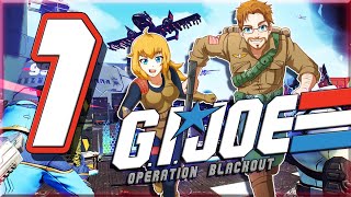 Gi Joe Operation Blackout Walkthrough Part 1 Rise of COBRA Nintendo Switch coop [upl. by Rabka]